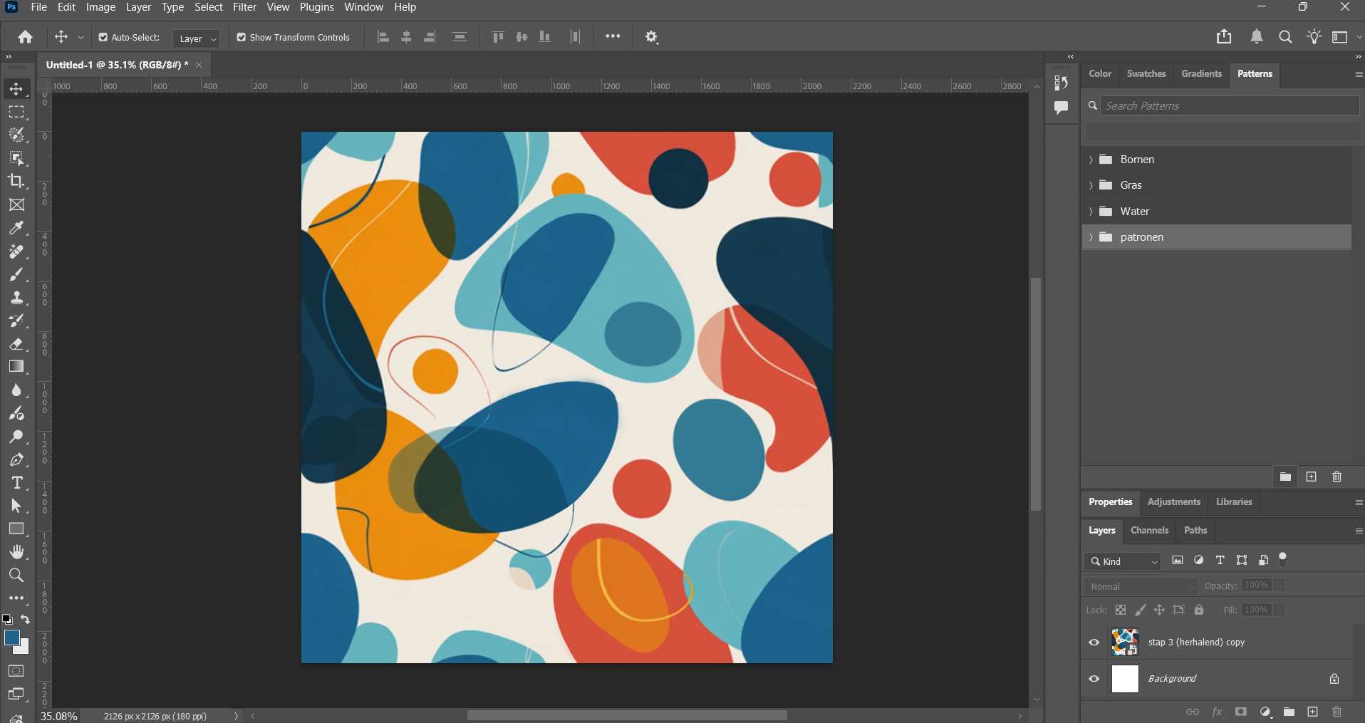 How to design a seamless pattern for fabric printing